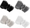 FabricLA Faux Fur Fabric | Precut Fake Fur Trim Rolls | Fur Trim for Gnome |Fuzzy Craft Fur for making Supplies | Pack of 4
